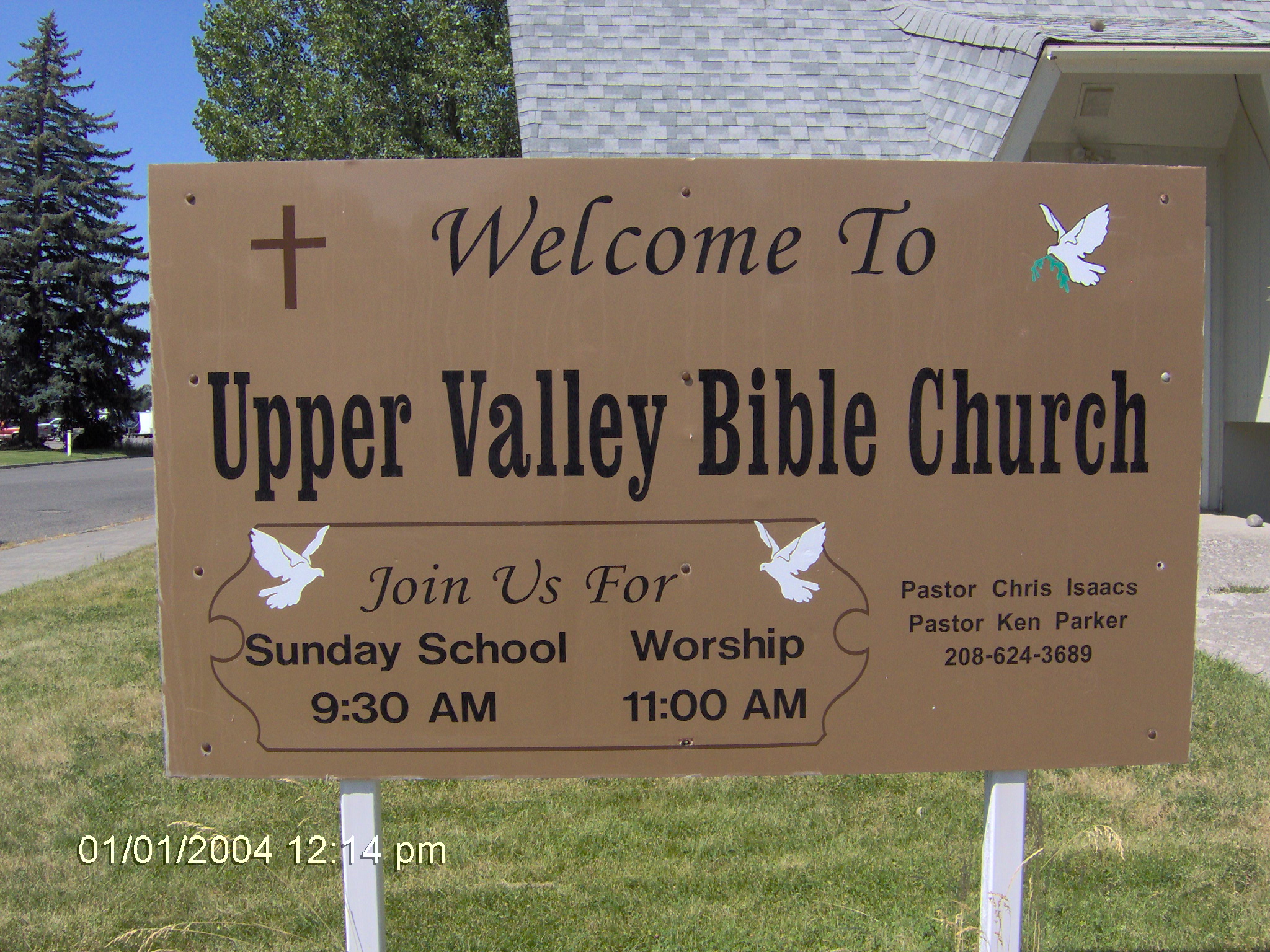 Image of the Church sign